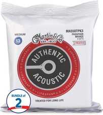 Martin MA550T Authentic Acoustic Lifespan 2.0 Treated 92/8 Phosphor Bronze