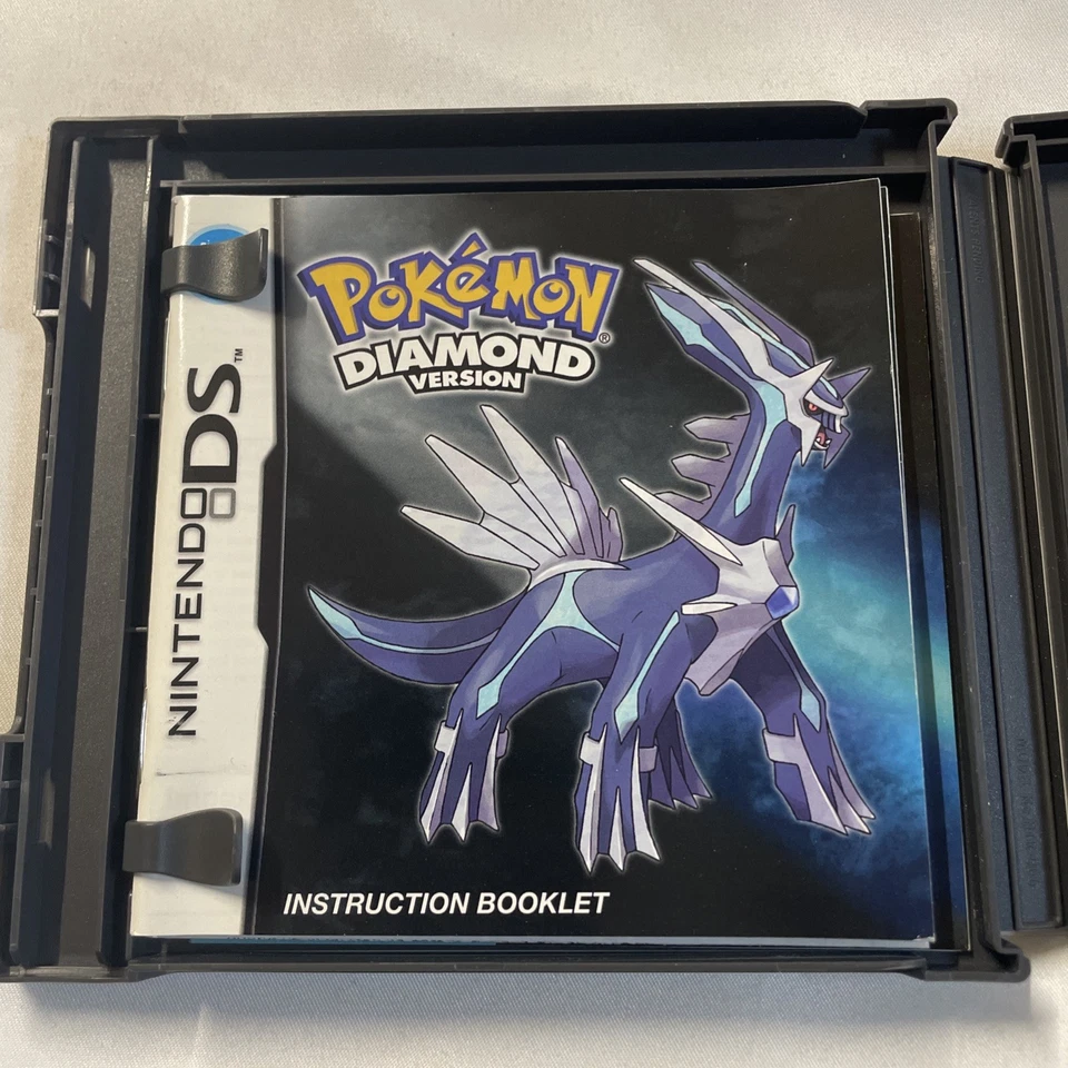 Pokémon Diamond Version (Nintendo DS, 2007) CIB Complete TESTED Authentic - Image 4 of 4