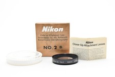 Almost Unused w/box Nikon Close-Up Attachment Lens No. 2 Boxed From JAPAN