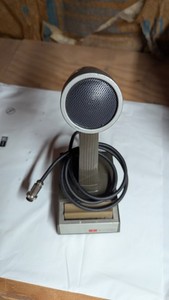 Microphone De Bureau Shure Brothers 444T Vintage Rare - Pour Pièces Ou Restauration