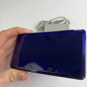 Nintendo 3DS Handheld Video Game Console Purple CTR-001 (USA) W Charger