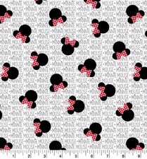 SET OF 2 DISNEY MINNIE MOUSE HEAD CARTOON ACCENT THROW PILLOW COVER 16"