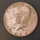 Beautiful Lightly Toned 1964 Kennedy Silver Half Dollar.. Very Nice Coin!!