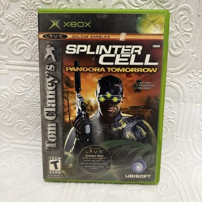 Tom Clancy's Splinter Cell: Pandora Tomorrow (Xbox, 2004) CIB With Manual