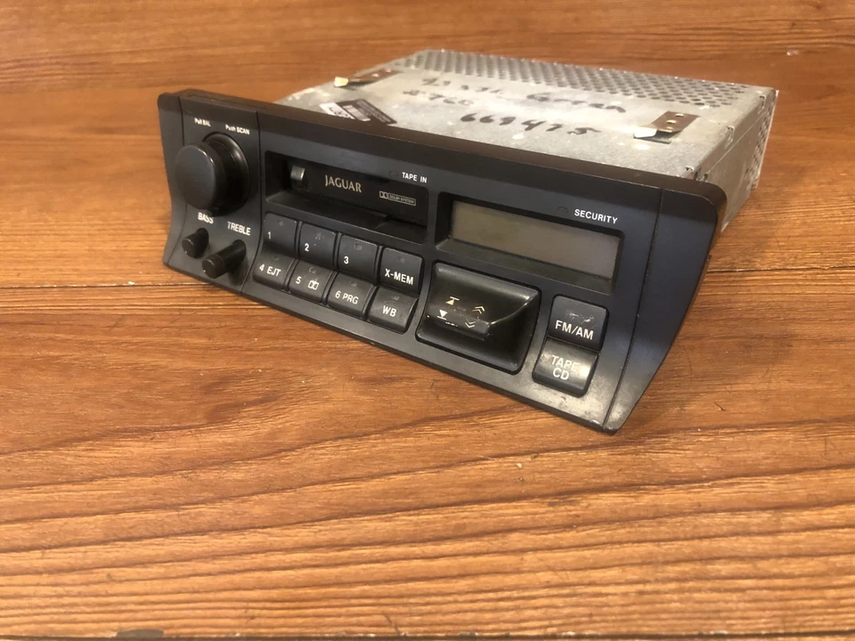 88-1994 JAGUAR XJ12 XJ6 XJ40 REPRODUCTOR DE CASSETTE RADIO CINTA INDASH ESTÉREO AM FM OEM Foto 4 de 4