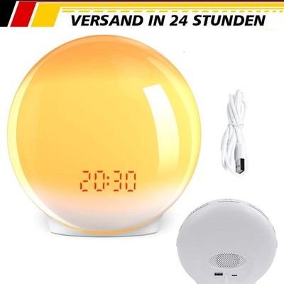 Tageslichtwecker,Wake up Light, Lichtwecker, Sonnenaufgang Sonnenuntergang Weck