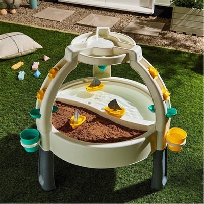 Dolu Sand & Wassertisch Kinder Outdoor Wasserspiel Activity Brunnen Garten Spielzeug