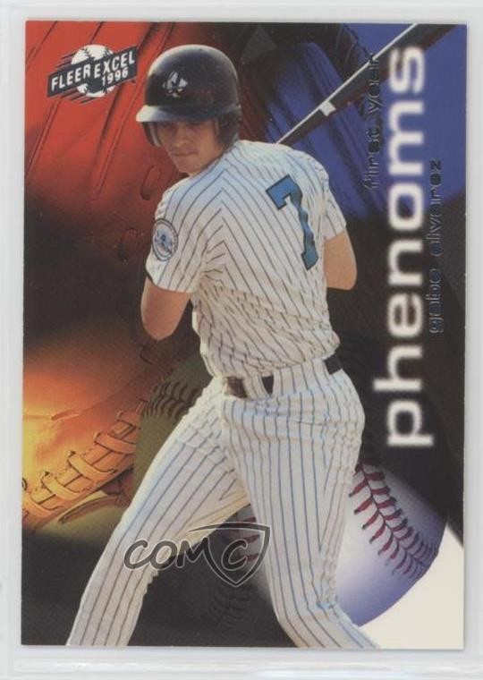 1996 Fleer Excel Phenoms Gabe Alvarez #1 Rookie RC 1t6