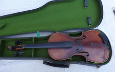 Vintage Violin Violin Approx 59.5cm Body Approx 36cm