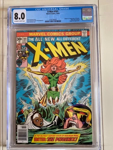 X-MEN #101 CGC Graded 8.0