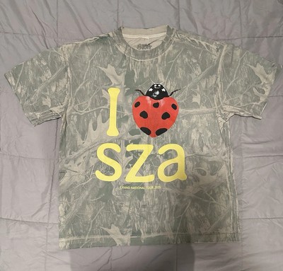 New SZA I Love SZA Bug Tee KENDRICK LAMAR GRAND NATIONAL TOUR XLarge SOLD OUT