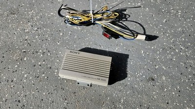 ソニーカーオーディオ　アンプ XM 2020/S　レア　未使用品 Sony XM-2020 2-Channel Stereo Power Amplifier Made in Japan - READ