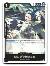 Ms. Wednesday OP14-083 The Azure Sea's Seven One Piece