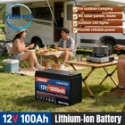 12v lifepo4 battery 100Ah Rechargeable Deep Cycle Battery - Ideal for Marine RV