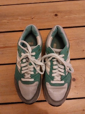 getragene Tech Super Adidas Damen Sneaker, Farben türkis, grau, weiß, Größe 38,5