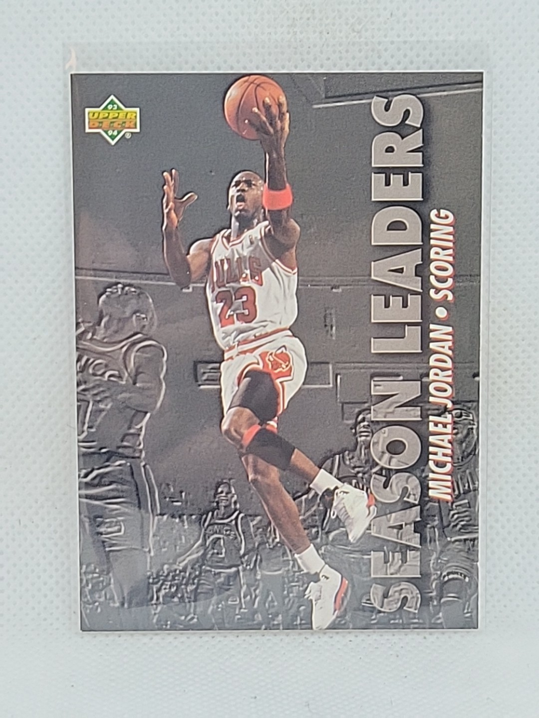 Michael Jordan 1993/94 Upper Deck Basketball Season Leaders #166 NrMt