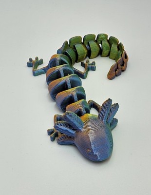 ''% Rabatt % |   Axolotl   16cm   beweglich  ️ 3D-Druck in 43 Farben  