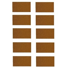 Composite Saxophone Neck Cork, 10 Pack, Cork Only, All Saxes, w Beveled Edge!