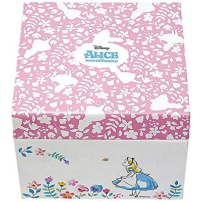 Disney アリス　キャニスター Disney Alice in Wonderland Canister set of 3 Porcelain in Box