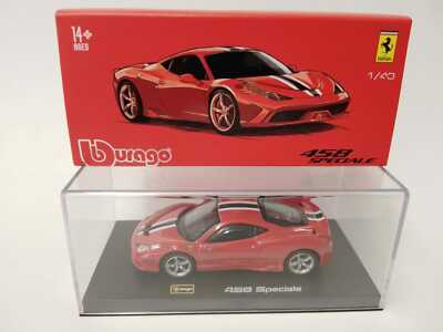 ミニカー burago Ferrari 458 Speciale 1/18 Bburago 1:18 FERRARI 458 Speciale Alloy Diecast vehicle Car