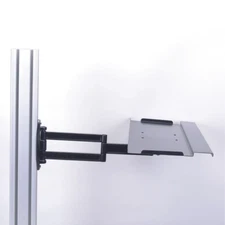 Racing Game Aluminum Keyboard Mouse Tray Rotary Wall-Mounted Keyboard Holder NEW