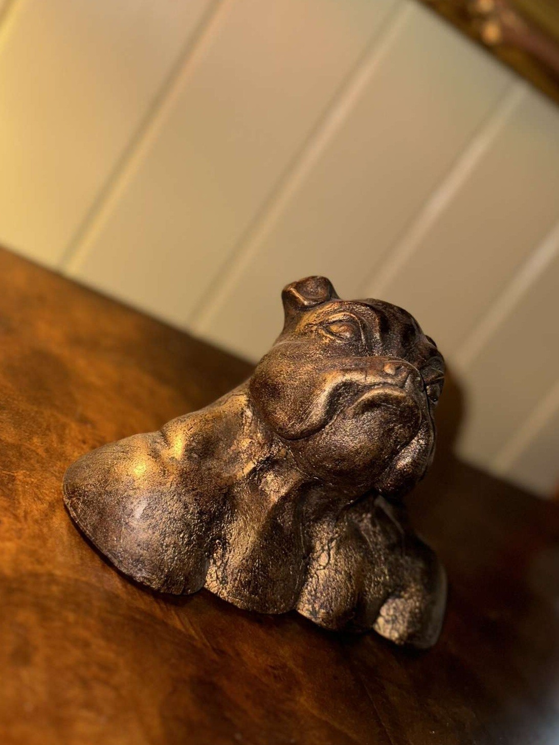 LIMITED EDITION Bronze Bulldog Statue
