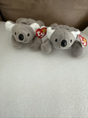 1996 - Twin Beanie Babies Retired - Mel - Koala Bears