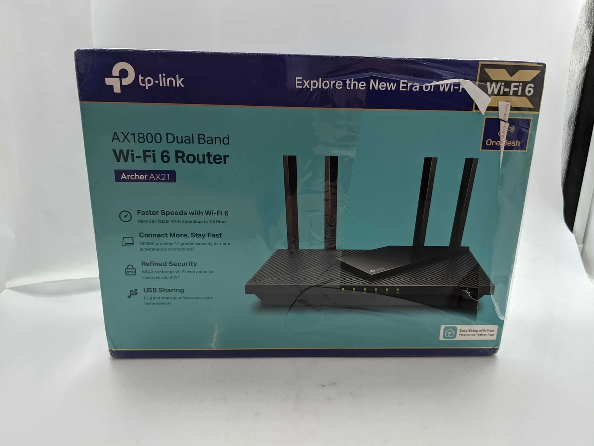 TP-Link Archer AX1800 Dual Band Wi-Fi 6 Router 0150603719 | eBay