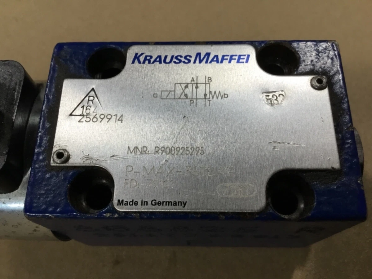 Krauss Maffei 2569914 Solenoid Valve R900925295 #5010DKA13PR2 | eBay