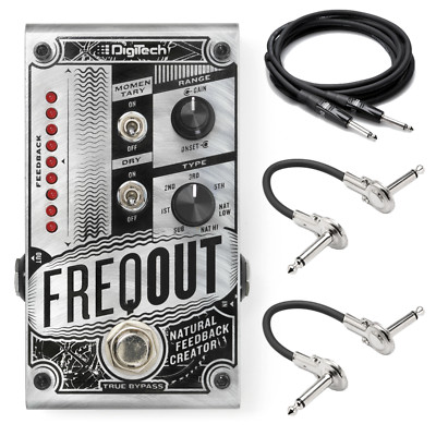 New DigiTech FreqOut Natural Feedback Creator Guitar Effects Pedal