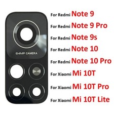 3Pcs Back Rear Camera Glass Lens For Xiaomi Redmi Note 9 10s Pro 9A 10T 11 Lite