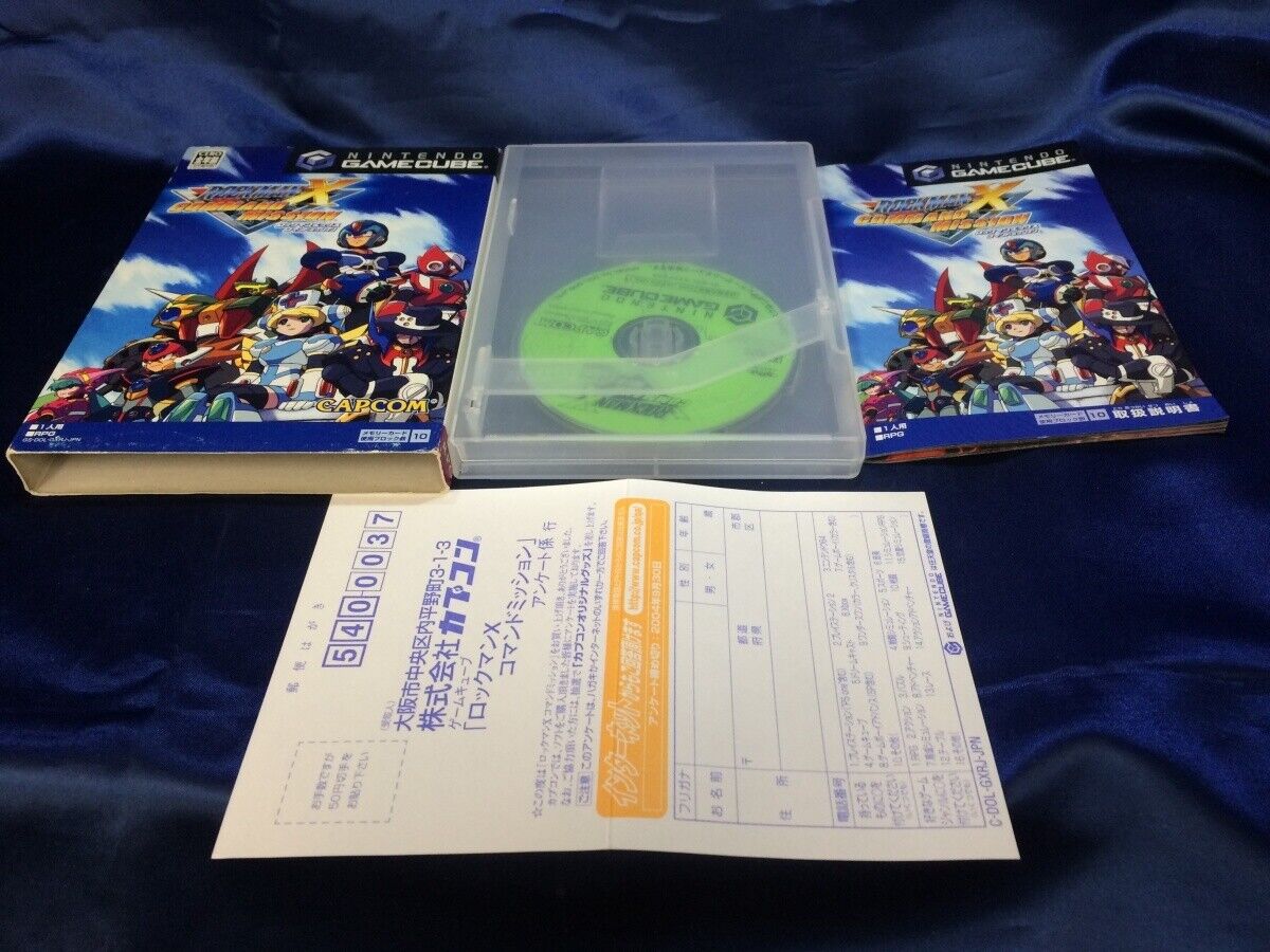 全国総量無料で GameCube Rockman eBay | Japan Box with Mission Command X アクション