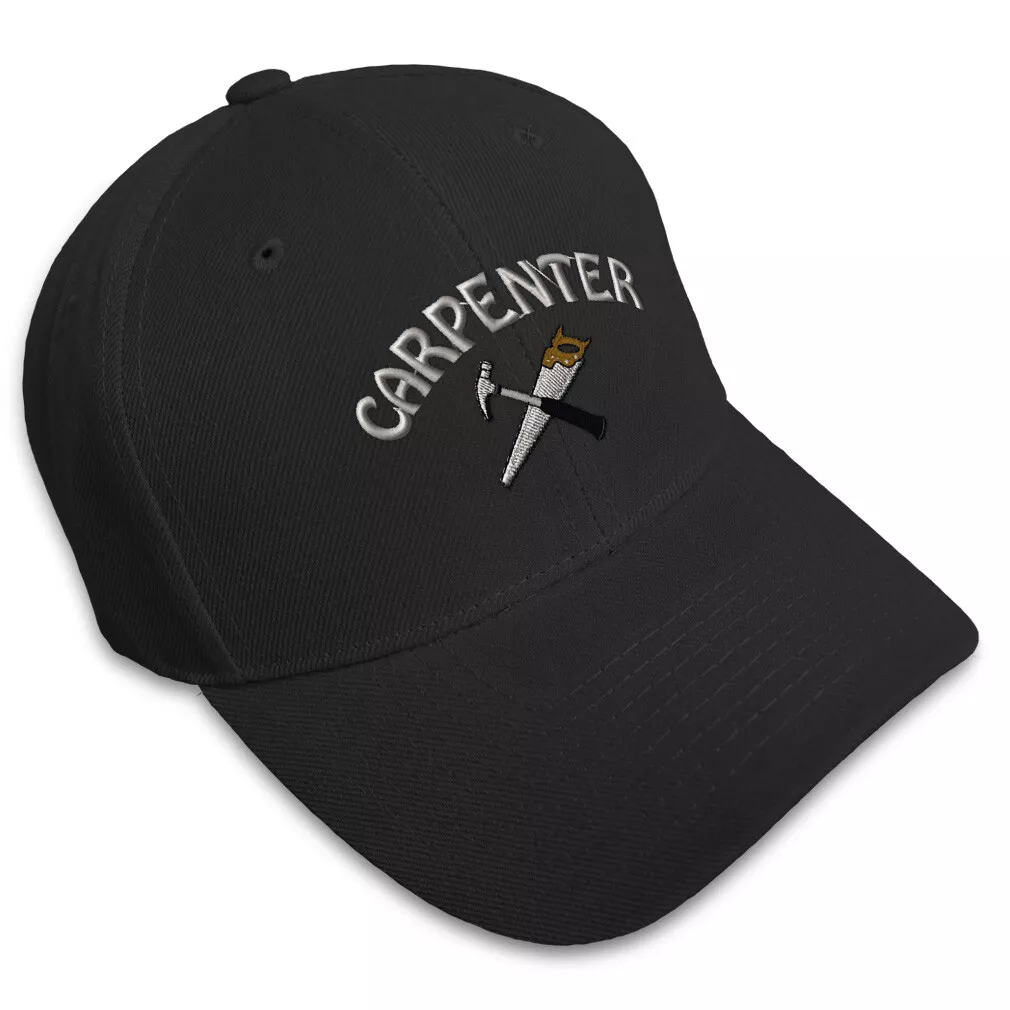 Baseball Cap Carpenter Occupation Build Embroidery Dad Hats for