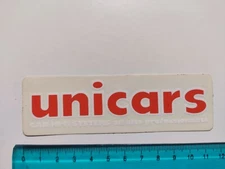 UNICARS CAR HI-FI SYSTEMS STICKER STICKER VINTAGE 80s ORIGINAL