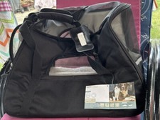 Dog or Cat Large Black Pet Carrier Comfortable, Breathable By Paws  Pals
