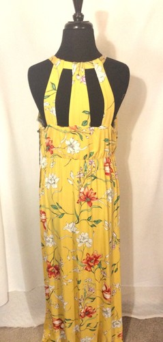 NINE BRITTON MAXI FLORAL SUN DRESS 