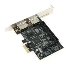 PCIe PCI Express to IDE + 2x SATA II + 2x ESATA Raid Controller Adapter Card