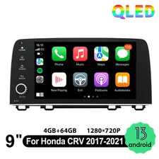 JOYING Plug & Play For Honda CR-V CRV 2017-2021 QLED 9 inch Android 13 Head Unit