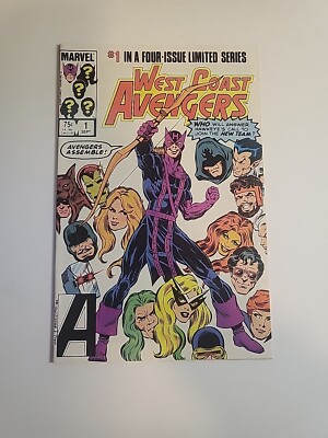 WEST COAST AVENGERS: COMPLETE SET #1-4 MARVEL 1984 NM | eBay