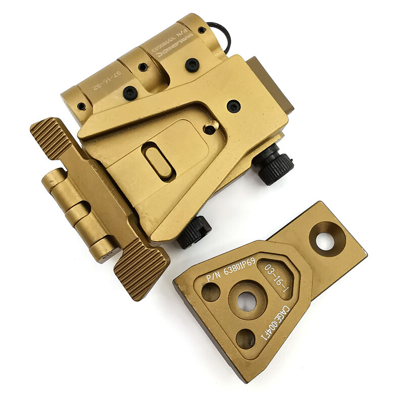 Tactical Side Flip Mount with Riser For G33 G43 Magnifier Riser G23 ...