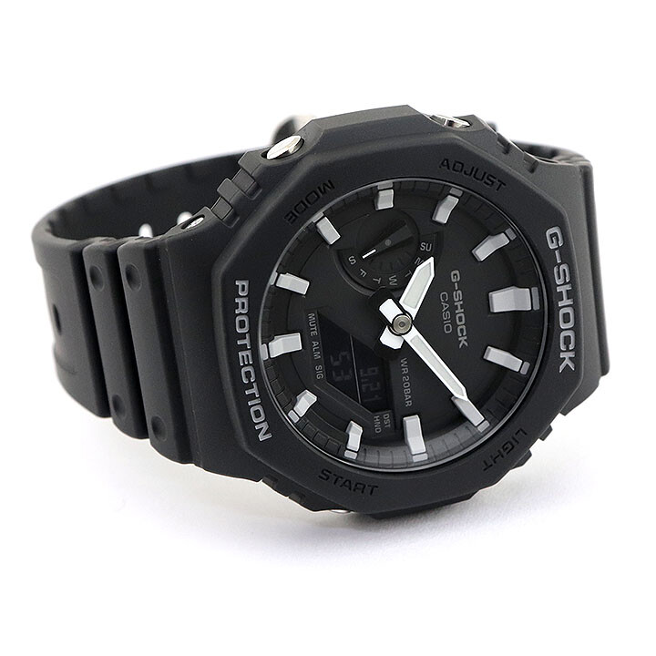 Casio G-Shock GA-2100-1A Carbon Core Guard Black Analog Digital Watch  GA-2100 - The Rocket