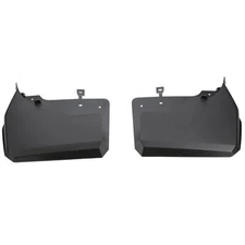 OEM NEW 19-25 GMC Sierra 1500 Front Molded Splash Guard Mud Flaps Black 84420655