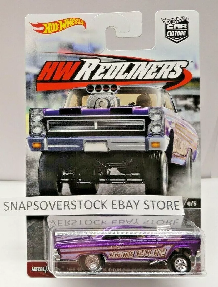 2017 HOT WHEELS CAR CULTURE REDLINERS '65 MERCURY COMET CYCLONE GASSER, RLC EXCL