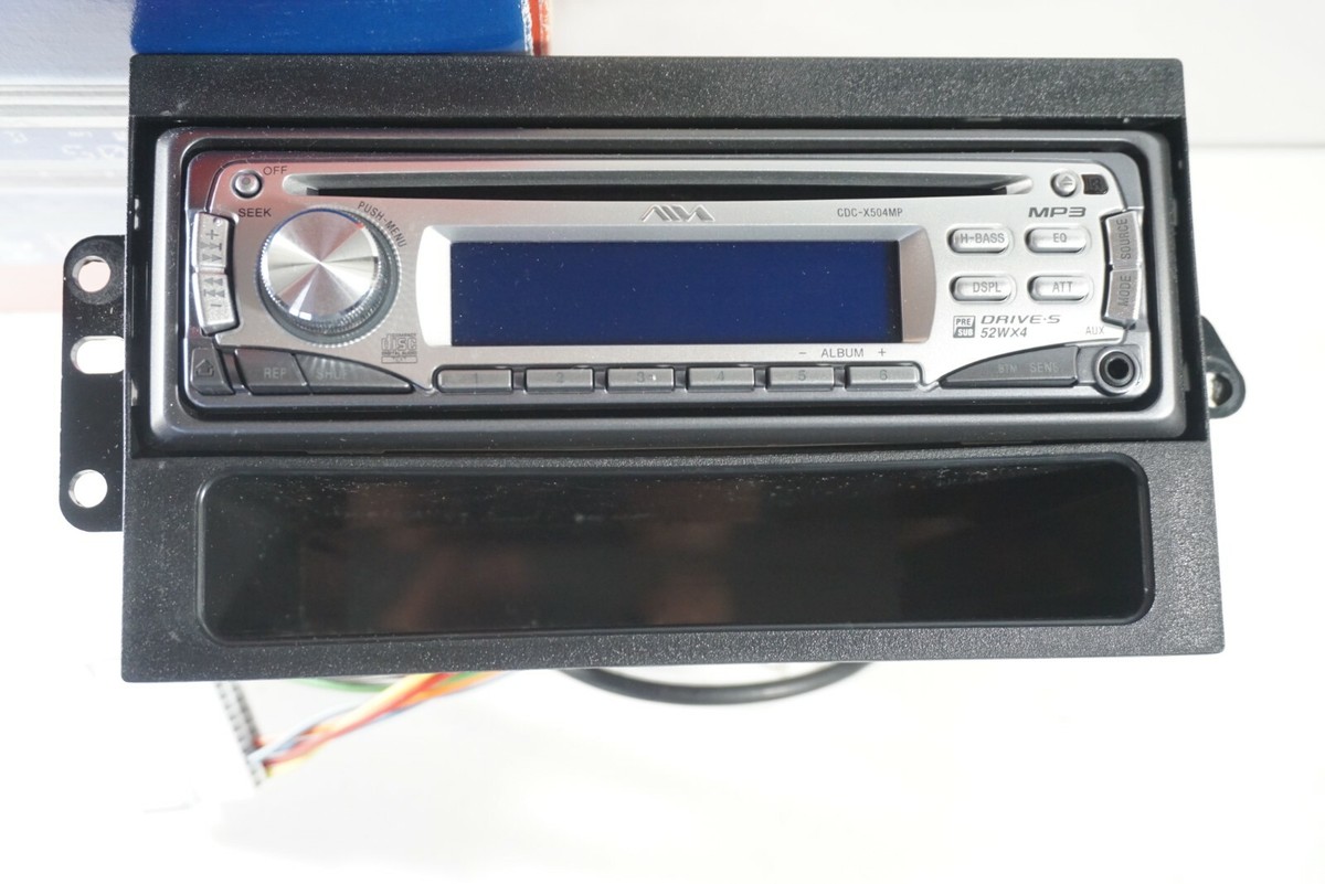 Various : Radio India　　 2CD Aiwa CDC-X504MP FM/AM/CD/MP3 Player In Dash Receiver w/ Remote RM