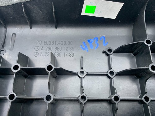 Mercedes-Benz R230 Center Armrest Fairing Rear A2306801239 - Picture 5 of 5