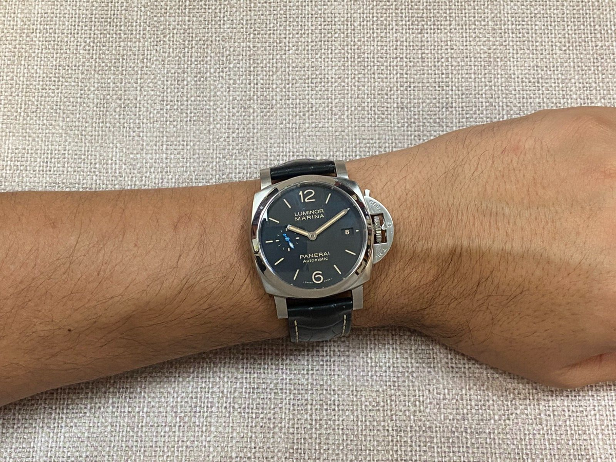 Panerai Luminor Marina PAM 1392 Steel Days 42mm Automatic Watch