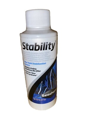 Stability Seachem Freshwater/Marine Bio-Filter Aquarium Cycle Bacteria 100ml