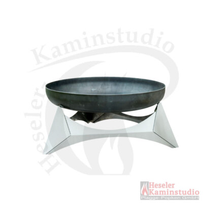 Svenskav Design Feuerschale Arka L (45 x 45 x 25 cm) Unterbau Edelstahl