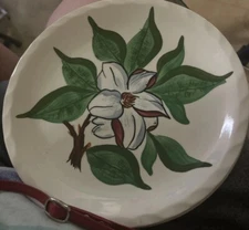 Vintage Blue Ridge Southern Potteries 6” Saucer Only, Magnolia Pattern, Piecrust