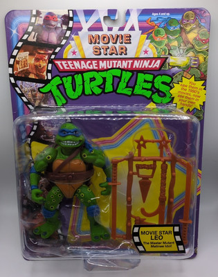 Teenage Mutant Ninja Turtles Retro Movie Star Leo Action Figure - Some Box DMG